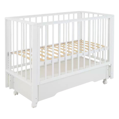 Кроватка детская с универсальным маятником Rant Bergen Plus 212 Cloud White 01